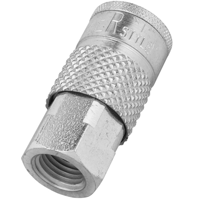 Zeeline 785STBK - Milton® 1/4" Steel (T-Style) Quick-Connect Female Steel Coupler (Box Of 100)