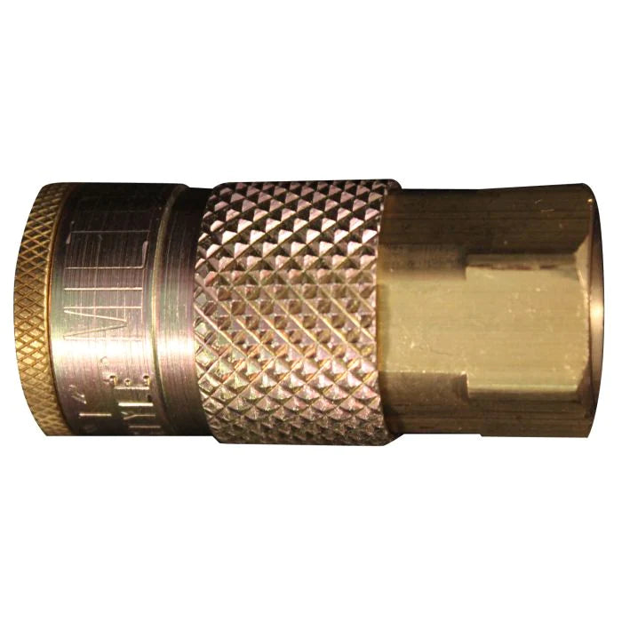 Milton 785 (785) 1/4" FNPT Female T-Style Air Compressor Quick Connect Fitting Coupler (Box of 10)