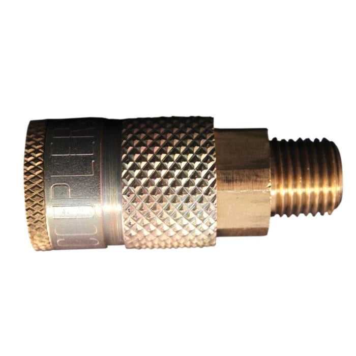 Milton 786BK 1/4" MNPT T-Style Coupler