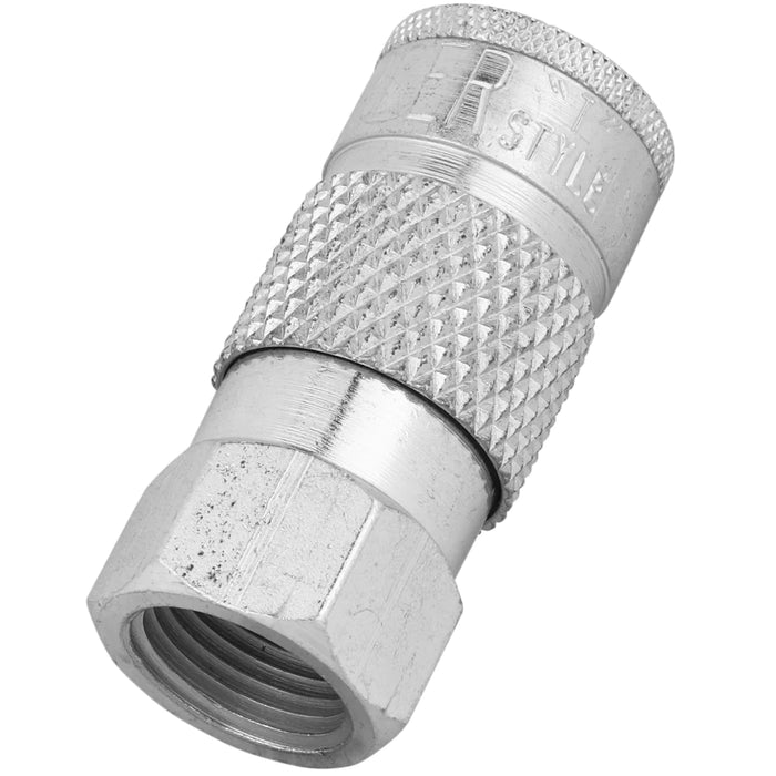 Zeeline 788STBK - Milton® 3/8" Steel (T-Style) Quick-Connect Female Steel Coupler (Box Of 100)