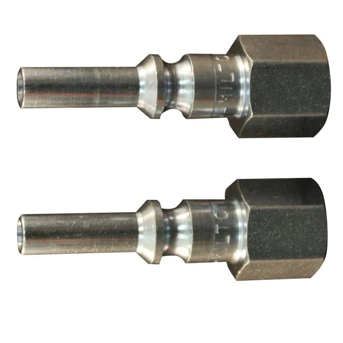 Milton 792BK 1/4" FNPT L-Style Plug