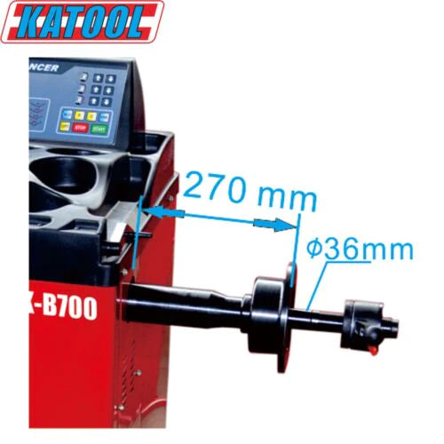 Katool KT-T810 Combo 7: Tire Changer & Wheel Balancer