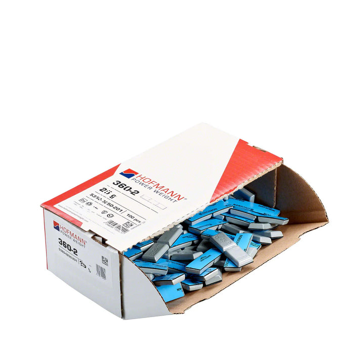 MT-RSR Adhesive Wheel Weight - HPW Type 360 - 25g - Box of 100 WW-WG-360-25