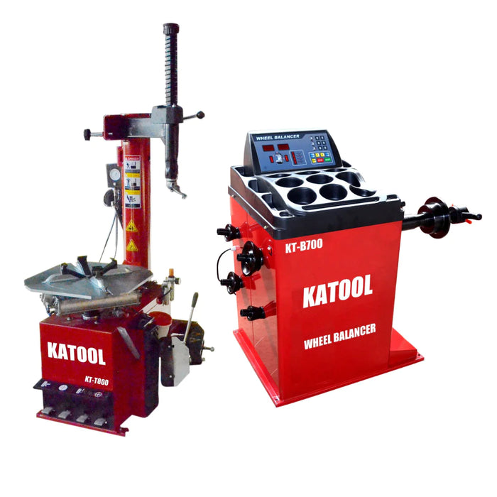 Katool KT-T800 Combo 1: Tire Changer & Wheel Balancer