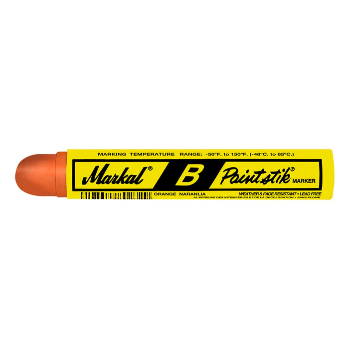 MT-RSR Paint Stick, MARKAL, Orange, 3/4" Round (1 bx/12 Sticks) REM-80224-BOX