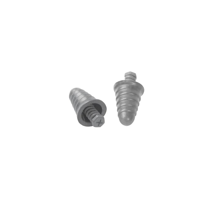 MT-RSR 3M Next Skull Screws Earplugs, Polyurethane, Silver, Uncorded 81300