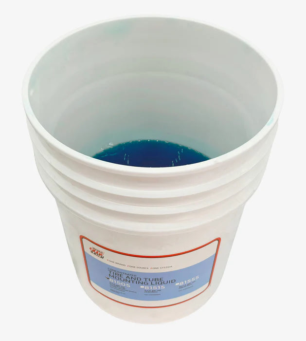 MT-RSR Rema 81505 Tire Mounting Lube - Liquid, Blue Tacky - 2 gal (in 5 gal bucket) REM-81505