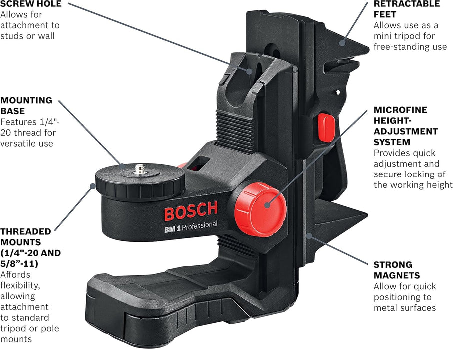 Bosch BM 1 Positioning Device with Ceiling Grid Clip BM1