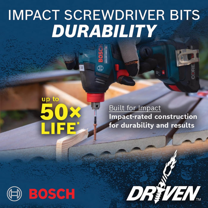Bosch DRIVEN IMPACT HEXV 8PK CLIP ITDHV108C