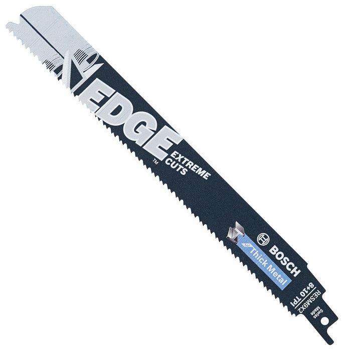 Bosch 9 IN. 8/10 TPI RECIPROCATING SAW BLADE FOR THICK METAL - (BULK PACK) RESM9X2B