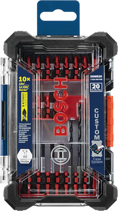 Bosch DRIVEN 20PC DRILL/DRIVE SET DDMSD20