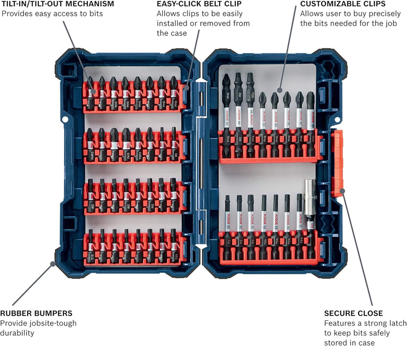 Bosch DRIVEN 48PC SCREW DRIVING SET SDMSD48