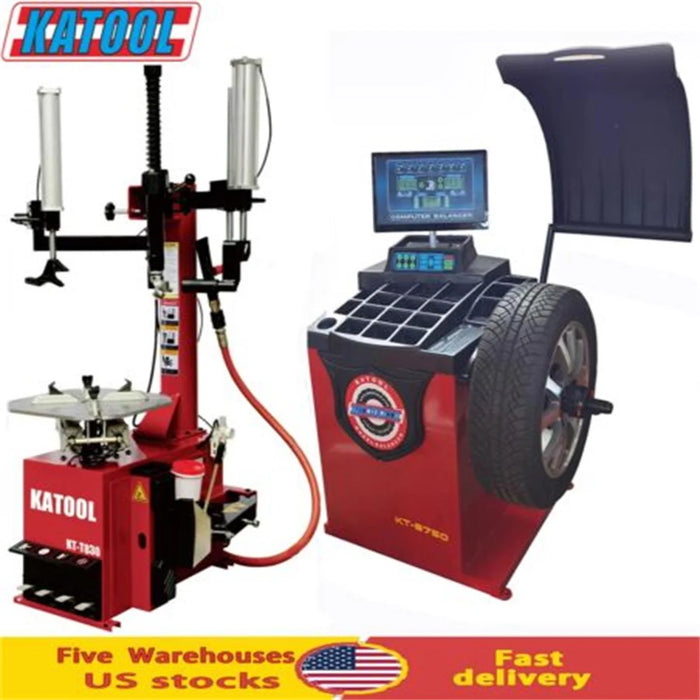 Katool KT-T830 Combo 10: Tire Changer& Wheel Balancer