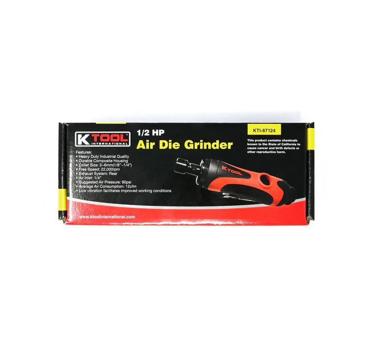 MT-RSR Heavy Duty 1/2 HP 1/4" Straight Die Grinder K-87124