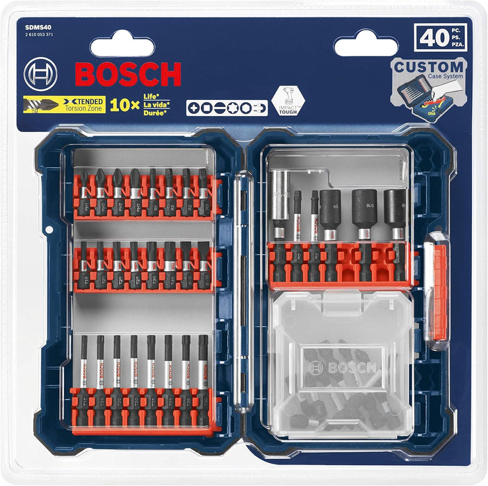 Bosch DRIVEN 40PC SCREW DRIVING SET SDMSD40