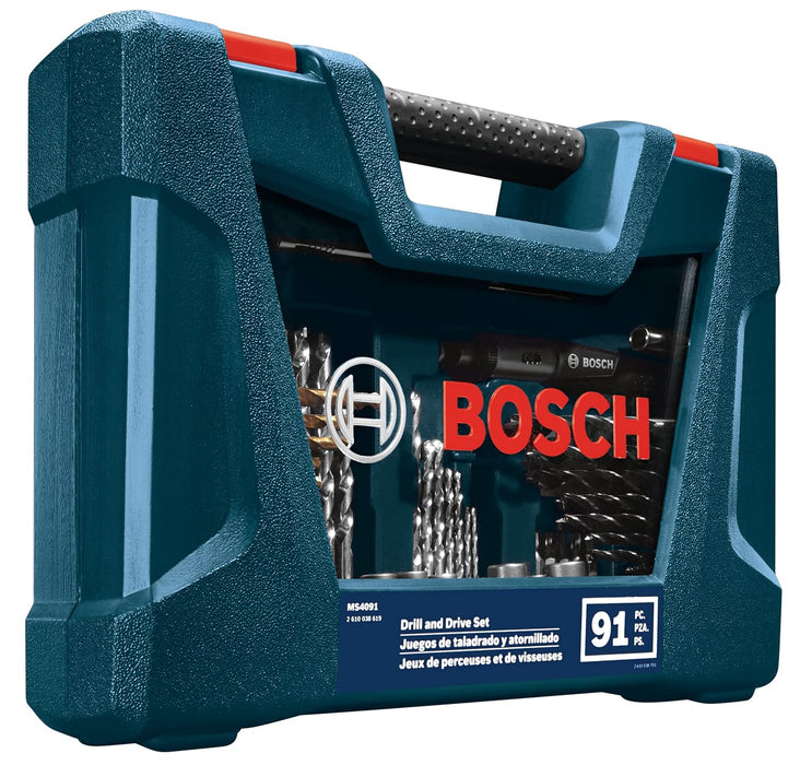 Bosch 91PC DRILL AND DRIVE SET MS4091