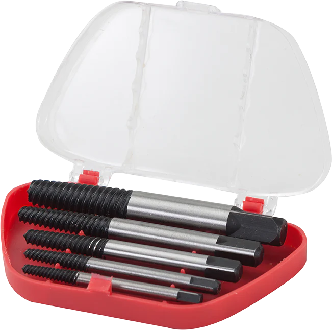 Groz 5 Piece Screw Extractor Set 9355