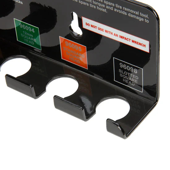 MT-RSR 7-Slot Spare Tire Tool Wall Mount JS-96097