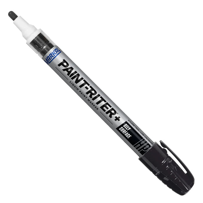 MT-RSR Black Markal Paint-Riter Oily Surface Paint Marker - Box of 12 39-01-12