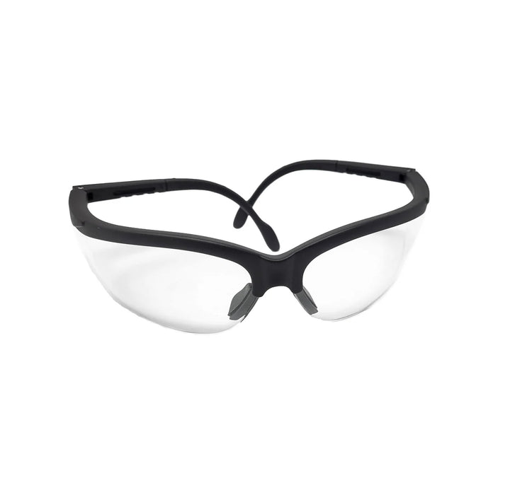 MT-RSR Safety Glasses Glass Frame, Black Frame Anti-Fog. CHS-98388