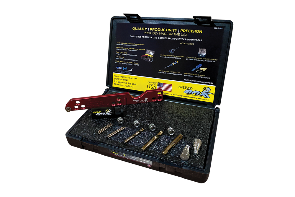 ProMAXX GM 6.6L DURAMAX DIESEL FIX BROKEN EXHAUST PMXT300MSTR - Master Kit: All Years - 8mm & 10mm Tooling