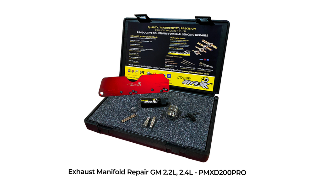 ProMAXX PMXD200PRO GM 2.2L, 2.4L BROKEN EXHAUST MANIFOLD BOLT REPAIR KIT - DALE