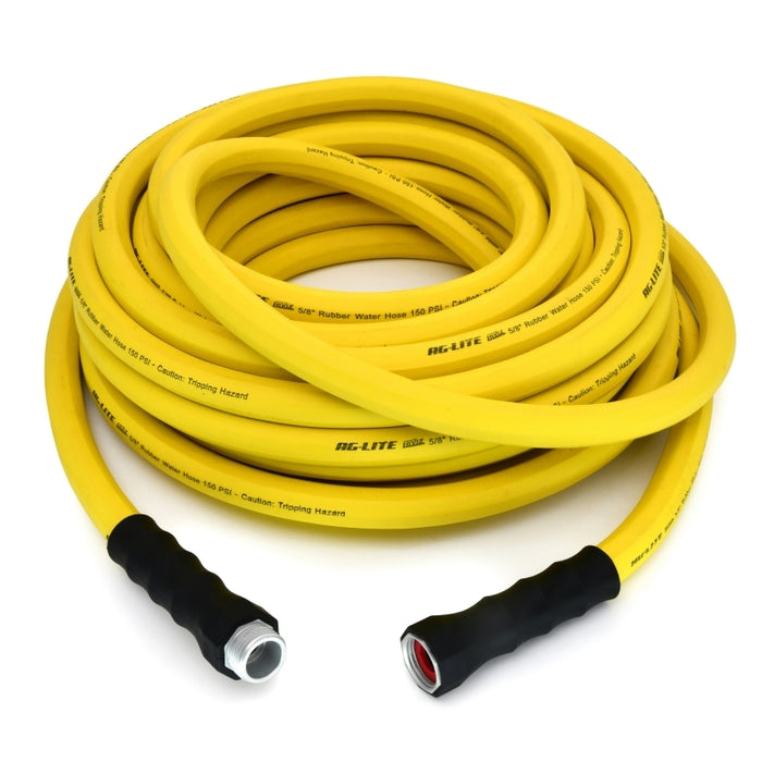 BluBird Ag-Lite HiViZ Rubber Water Hose 5/8" X 50'-Yellow ALHV5850