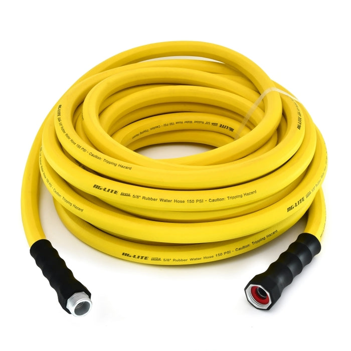BluBird Ag-Lite HiViZ Rubber Water Hose 5/8" X 50'-Yellow ALHV5850