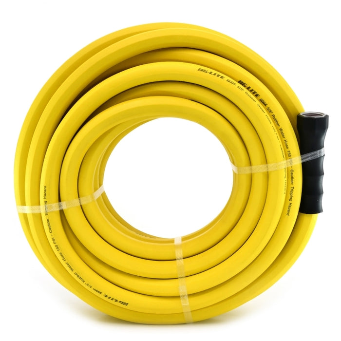 BluBird Ag-Lite HiViZ Rubber Water Hose 5/8" X 50'-Yellow ALHV5850