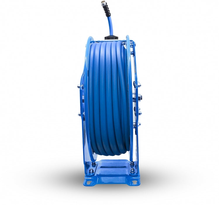 BluBird AG-Lite Rubber Water Hose Reel Dual Arm Assembly 5/8" x 100' ALWRDA58100