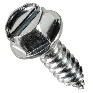 MT-RSR License Plate Screw -14 x 3/4" - 3/8" Head w/ Flathead - 1/2" Washer - 50 pk 15-1620-50