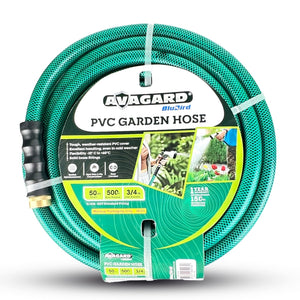 BluBird Avagard PVC Water Hose Assembly 3/4" x 50' AVGPV3450