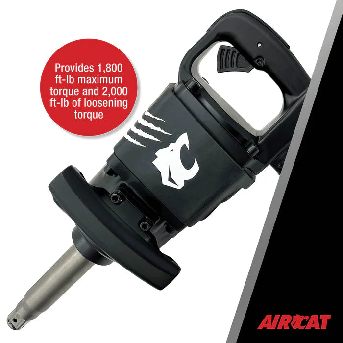 MT-RSR Aircat 1" Impact Wrench w/ 6" Extended Anvil ACA-1992A