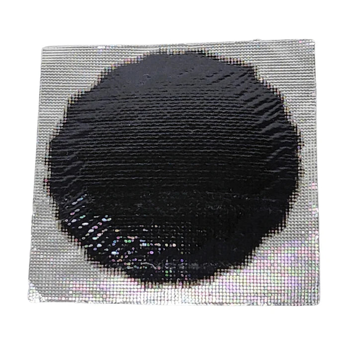 MT-RSR Rema B-0 Tube Patch, 1-1/4" Round, Black Edge (100 bx) REM-B-0