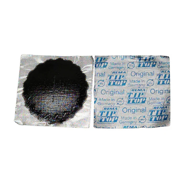 MT-RSR Rema B-1 Tube Patch, 1-1/2" Round, Black Edge (30 bx) REM-B-1