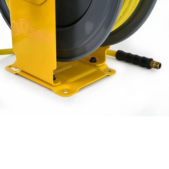 BluBird OilShield Dual-Arm Air Hose Reel All-In-One 1/2" x 50' OSRDA1250-AIO