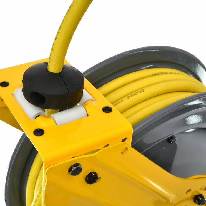 BluBird OilShield Dual-Arm Air Hose Reel All-In-One 1/2" x 50' OSRDA1250-AIO