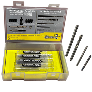 ProMAXX PMXBEKMSTR BROKEN EZ OUT REMOVAL KITS / PLATINUM DRILL BITS FOR EXTRACTOR REMOVAL