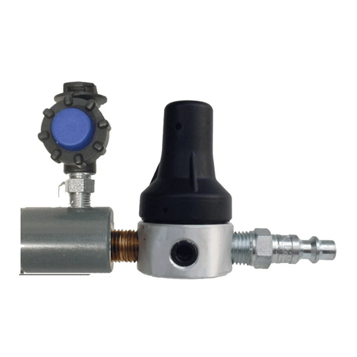 Goat Throat BGA Pneumatic Adapter for GT Pumps with 5 psig limiter GTBGA-5PSIG