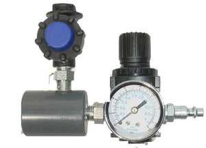 Goat Throat BGA Pneumatic Adapter for GT Pumps with Regulator GTBGA