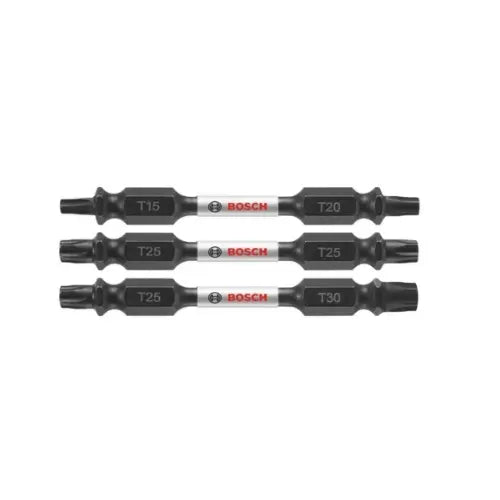 Bosch IMPACT TOUGH DOUBLE-ENDED TORX SET 2.5" 3PK ITDETV2503