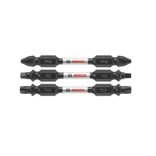 Bosch IMPACT TOUGH DOUBLE-ENDED VARIETY BIT  2.5" 3PC SET ITDEV2503