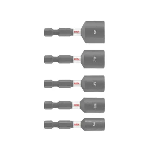 Bosch IMPACT TOUGH 5PC NUTSETTER SET ITNSV105