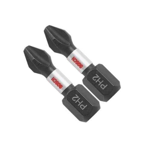 Bosch IMPACT TOUGH PHILLIPS #2 1" 2PK ITPH2102
