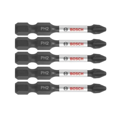 Bosch IMPACT TOUGH PHILLIPS #2 2" 5PK ITPH2205