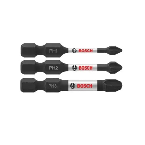 Bosch IMPACT TOUGH 2" PHILLIPS VARIETY 3PC ITPHV203