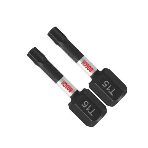 Bosch IMPACT TOUGH TORX #15 1" 2PK ITT15102