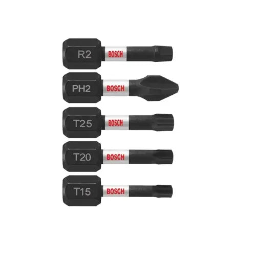 Bosch IMPACT TOUGH 1" VARIETY 5PC ITV105