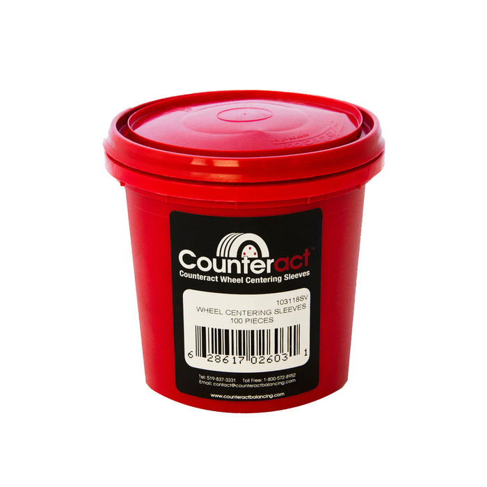 MT-RSR Counteract 100 Piece Centering Sleeve Bucket - 22mm CA-WCSC