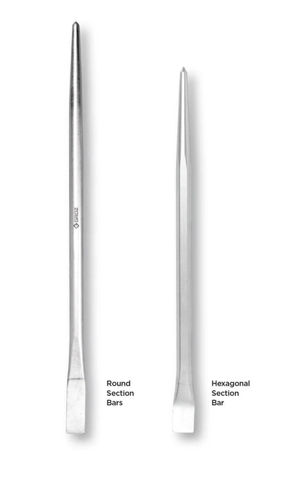 Groz Steel Cat/Alignment Bars - 16”, 18”, 24”, 30”, 36”, 48”, or 54” long 33173